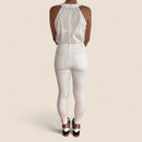 Zara Premium Denim Collection – White Skinny Pants