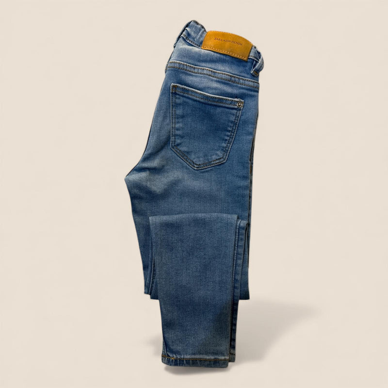 Zara Kids – Classic Blue Jeans (Size 6 / 116 cm)