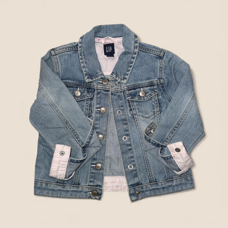 GAP Kids – Classic Denim Jacket (Size 5, Girls)