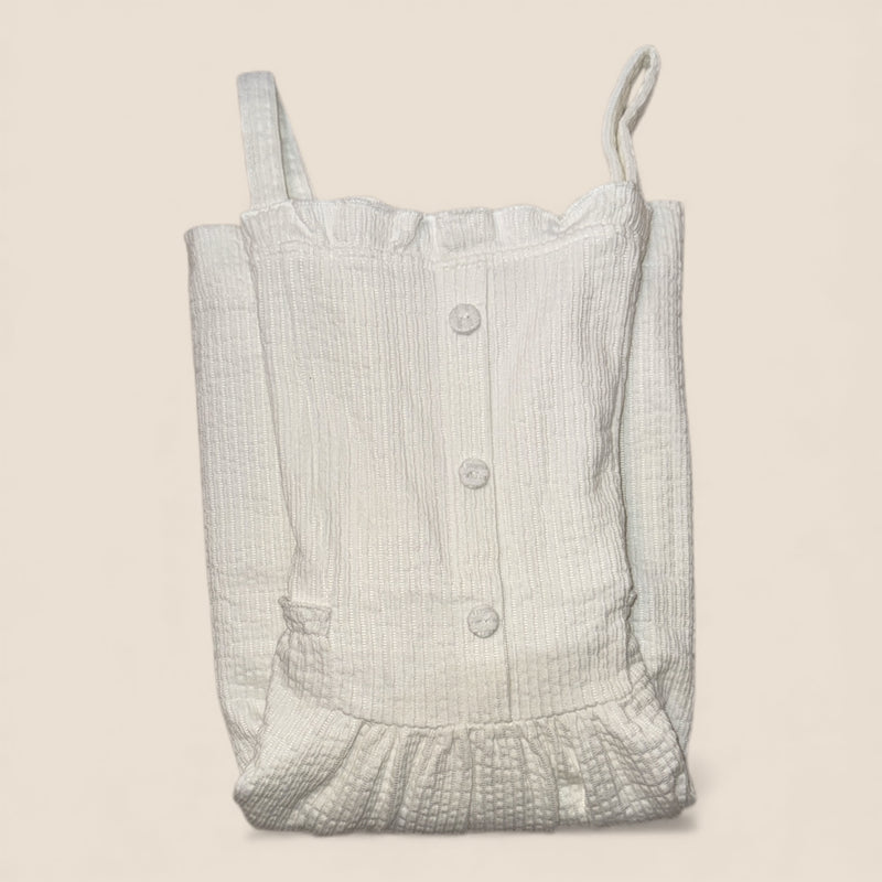 Zara Kids – Light Off-White Dress (Size 6 Years / 116 cm)