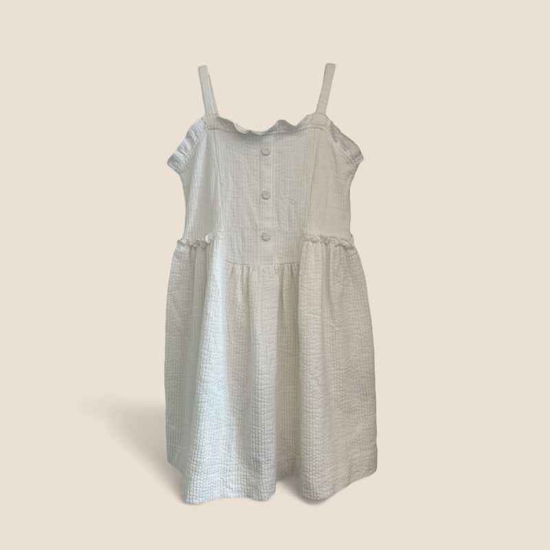 Zara Kids – Light Off-White Dress (Size 6 Years / 116 cm)