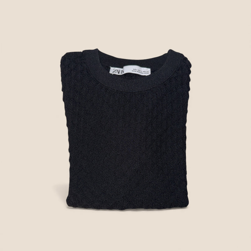 Zara Sheer Knit Top