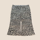 Spezzato Black and White Heart Print Pants – Brazilian Brand