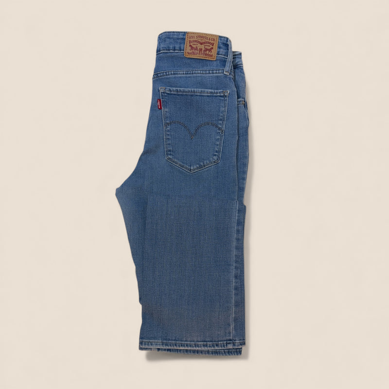Levi’s 725 High Rise Bootcut Jeans – Light Blue Denim