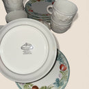 Tiffany Boutique Set – Cups and Dessert Plates (Made in Italy)