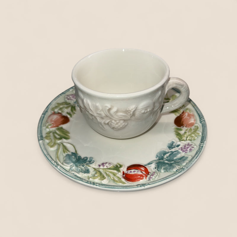 Tiffany Boutique Set – Cups and Dessert Plates (Made in Italy)