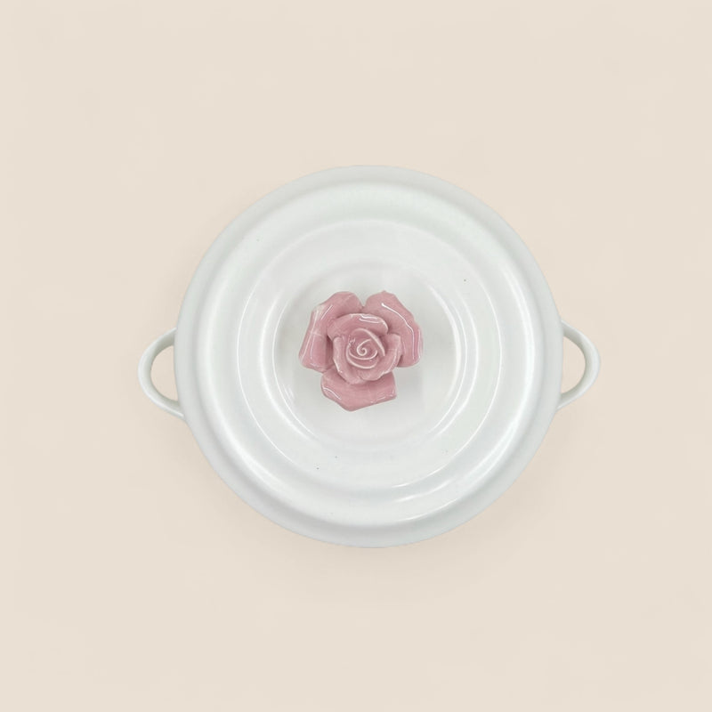 Mini Ceramic Casserole – Rose Lid Collection