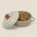 Mini Ceramic Casserole – Rose Lid Collection