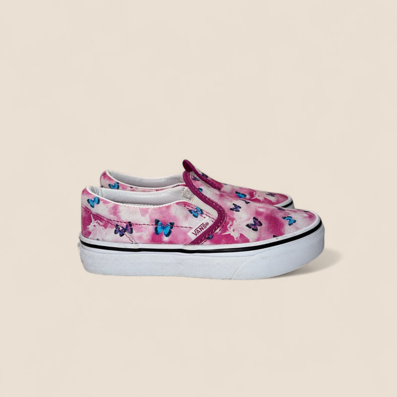 Vans Kids Sneakers – Size 13 US, Printed Design