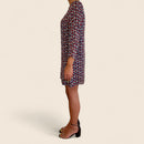 Printed Silk Crepe Dress – Elizabeth & James