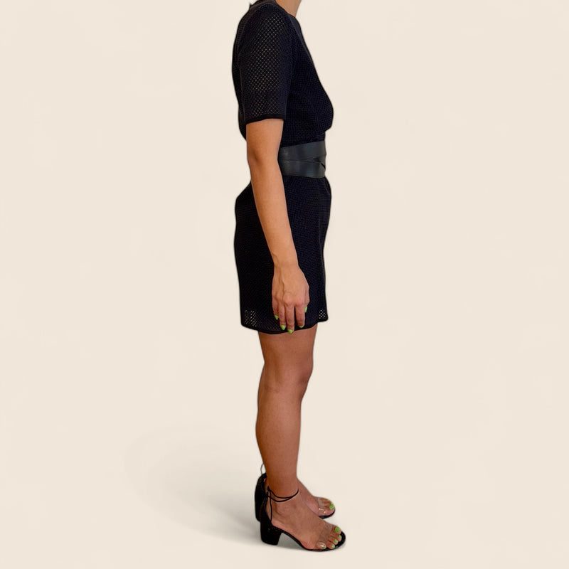 Black 100% Cotton Dress – Osklen