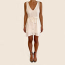 Off-White 100% Cotton Dress – Brazilian Brand
