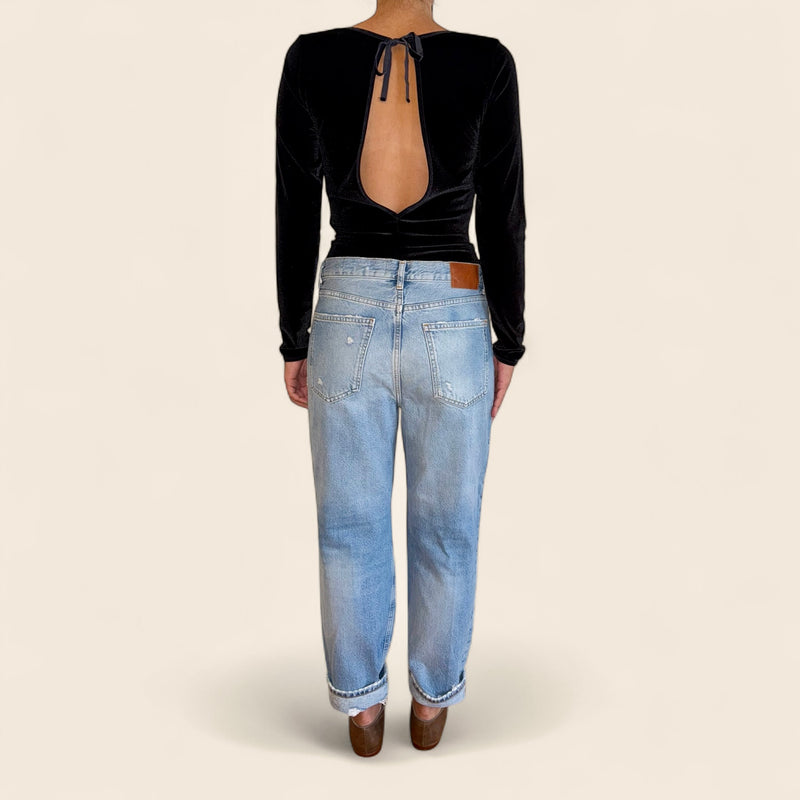 Black Velvet Bodysuit | Never Worn | Intimissimi