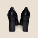 Louis Vuitton Black Leather Heels – Vintage, New in Box