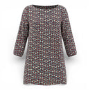 Printed Silk Crepe Dress | Elizabeth & James