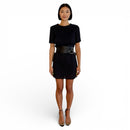 Black 100% Cotton Dress | Osklen