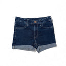 GAP Denim Shorts | Size 6–7, Dark Blue Wash