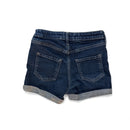 GAP Denim Shorts | Size 6–7, Dark Blue Wash