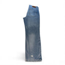 Zara Classic Straight Jeans | Distressed Blue Denim