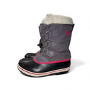 Bota Sorel Kids Waterproof – Tamanho 2 US, Forrada em Lã, Solado de Borracha
