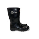 Hunter Classic Rain Boots | Mid-Calf, Glossy Black
