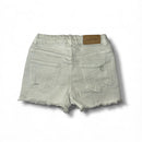 Shorts Jeans Azul Claro Zara Kids | Tamanho 7 anos