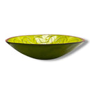 Green Ceramic Serving Bowl / Fruit Bowl |  Design